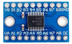 TXS0108E (HW-0108) 8-channel, bidirectional 5V-3.3V logic level converter