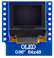 SSH1106 OLED Display with I²C communication SSH1106 OLED Display with I²C communication