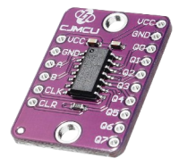 CJMCU-164; SN74HC164D 8-bit Shift Register Module CJMCU-164; SN74HC164D 8-bit Shift Register Module
